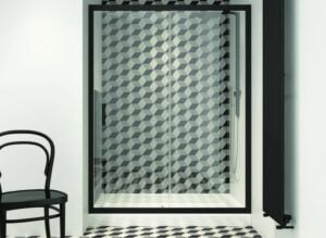 Καμπίνα Ντουζιέρας Energy Black 100cm