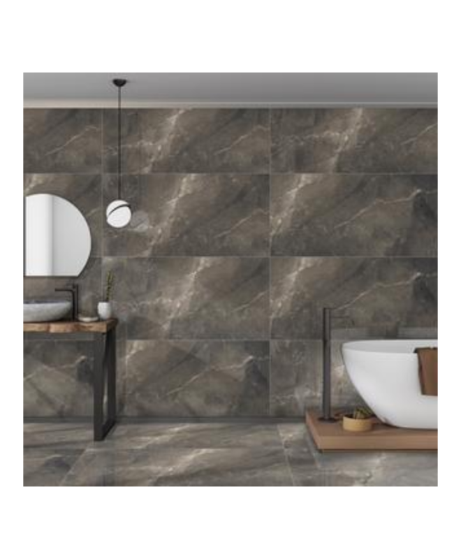 Alesia Black Rett 60x120 Πλακάκι Δαπέδου