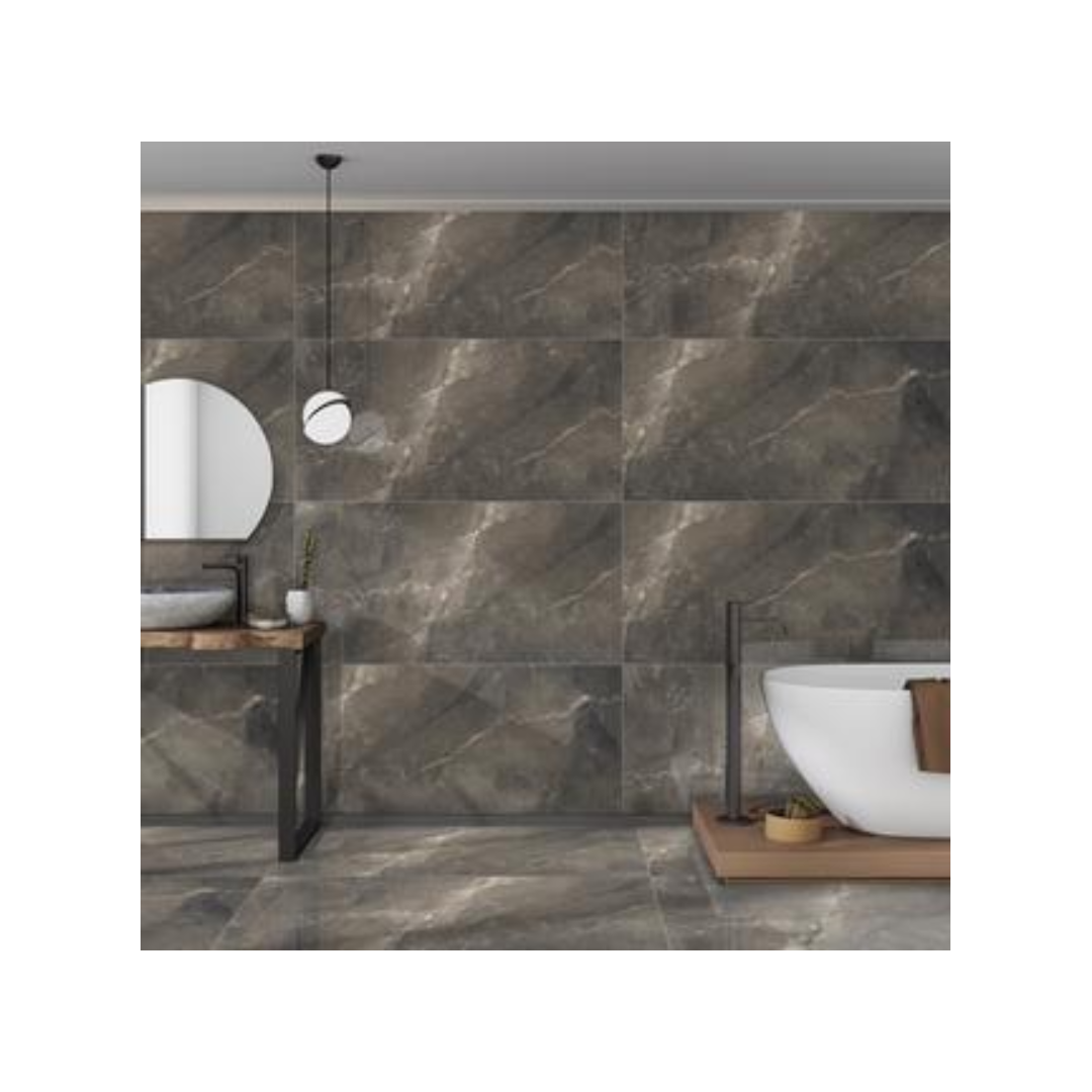 Alesia Black Rett FOTO Alesia Black Rett 60x120 Πλακάκι Δαπέδου