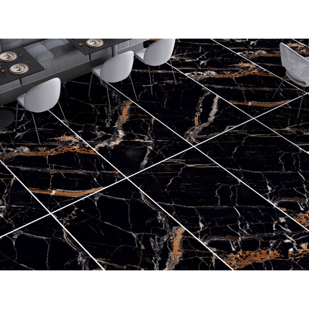 Romano Black Rett 60×120 foto 2 Romano Black Rett 60x120 Πλακάκι Δαπέδου