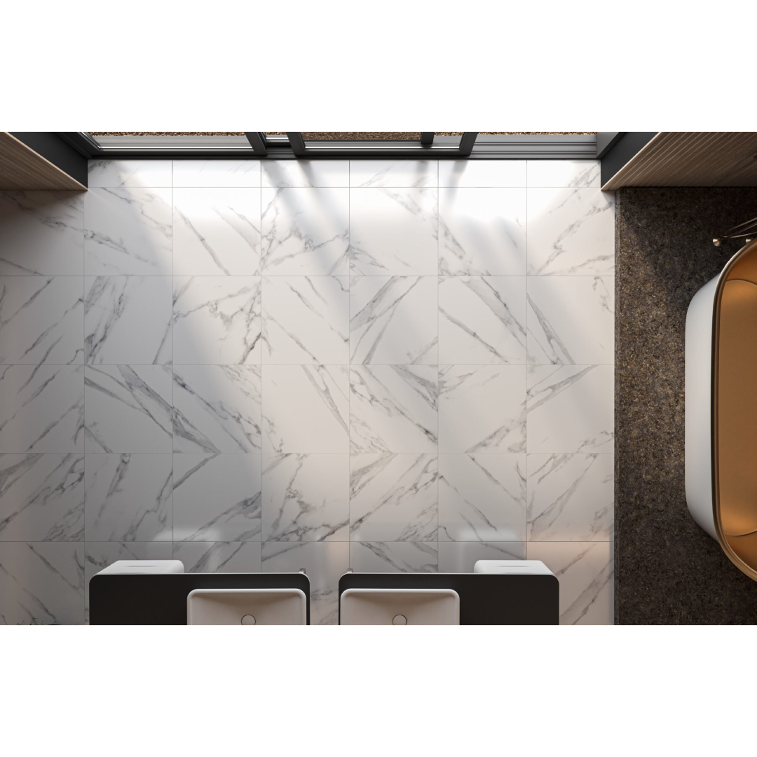 Craon White 60×60 foto Craon White 60x60 Πλακάκι Δαπέδου-Τοίχου
