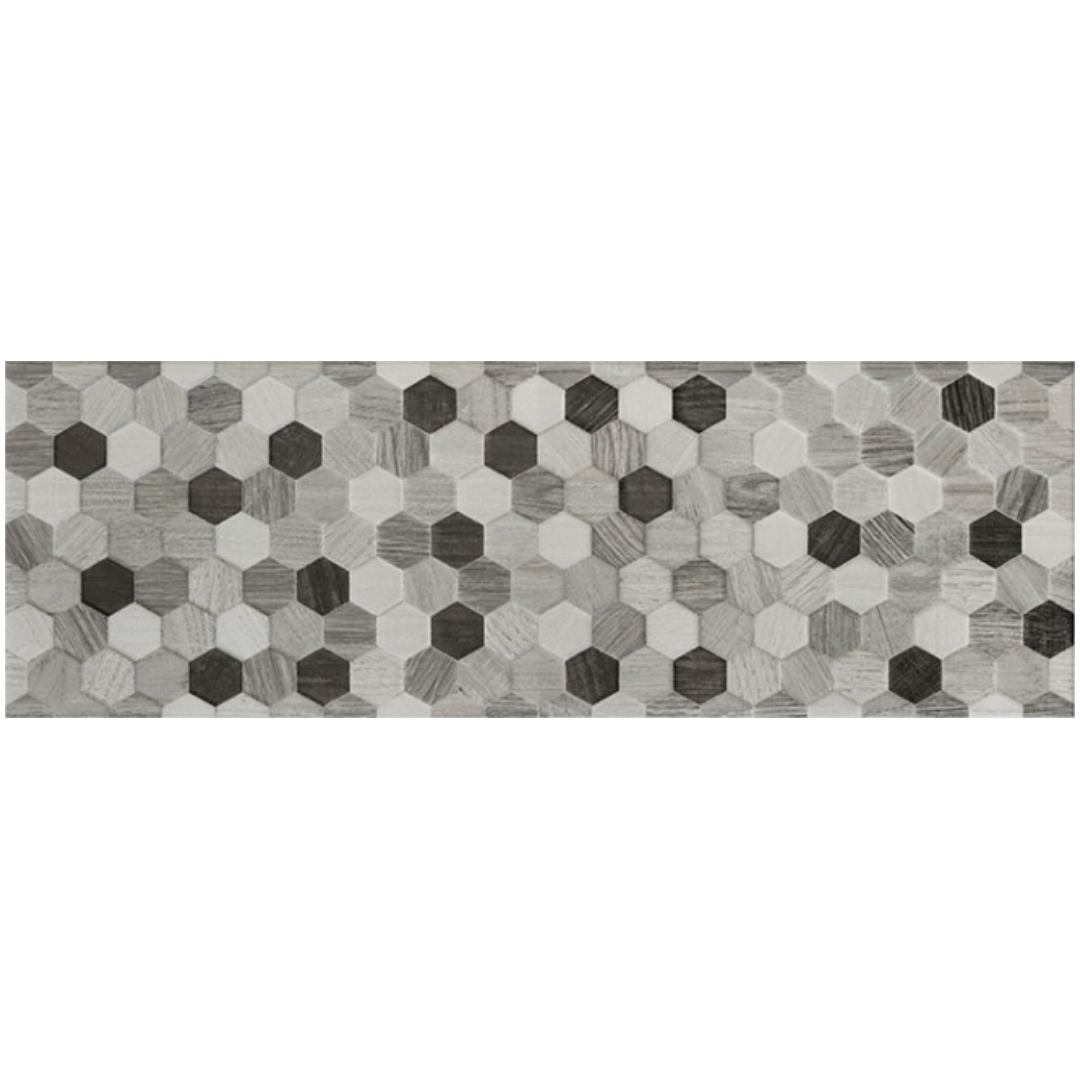 Hexagon Bois Gris 22Χ66 Hexagon Bois Gris 22Χ66 Πλακάκι Τοίχου