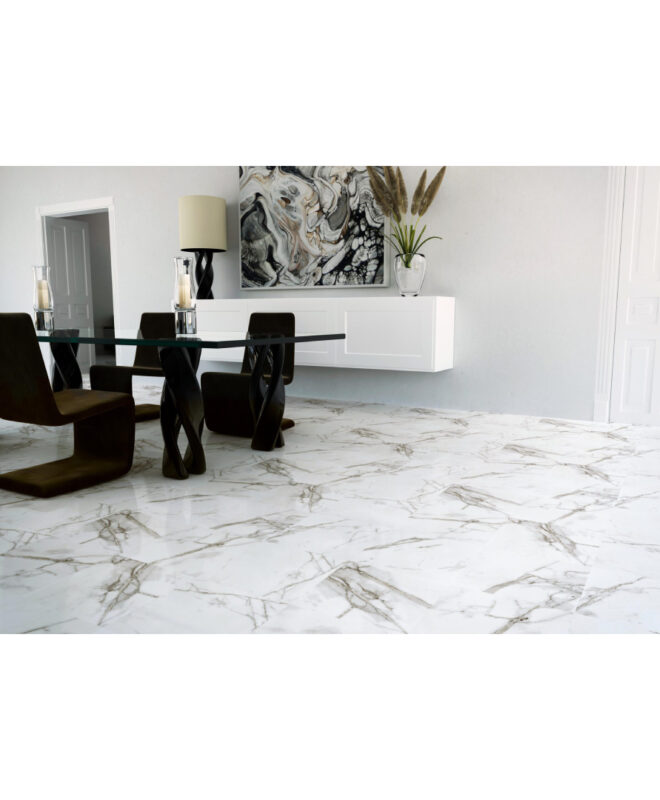 Πλακάκι δαπέδου Γρανίτης VENATO-CARRARA 60.8x60.8