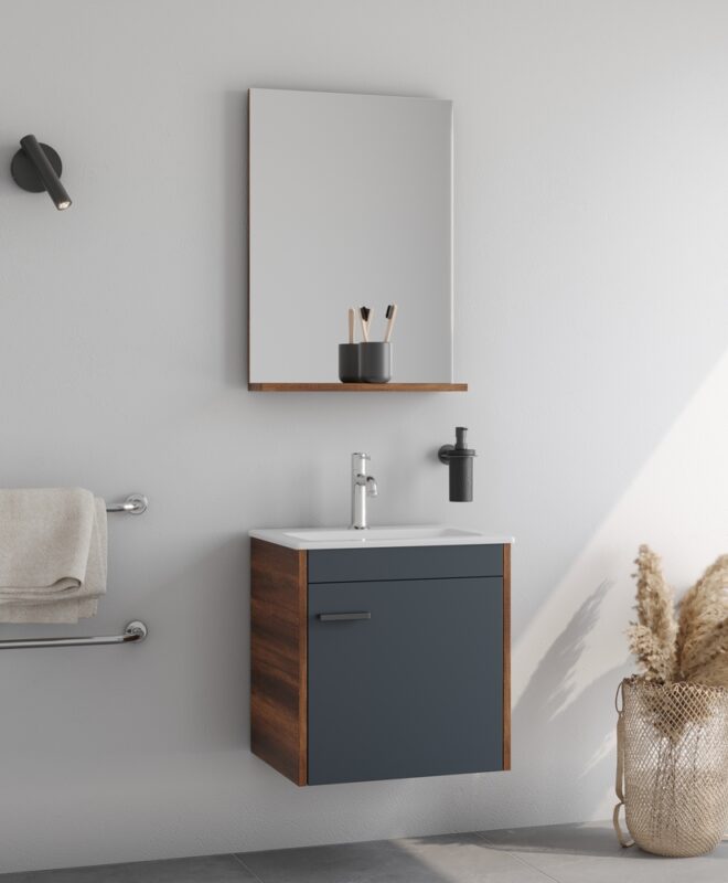 Tika Anthracite 50 Έπιπλο Μπάνιου