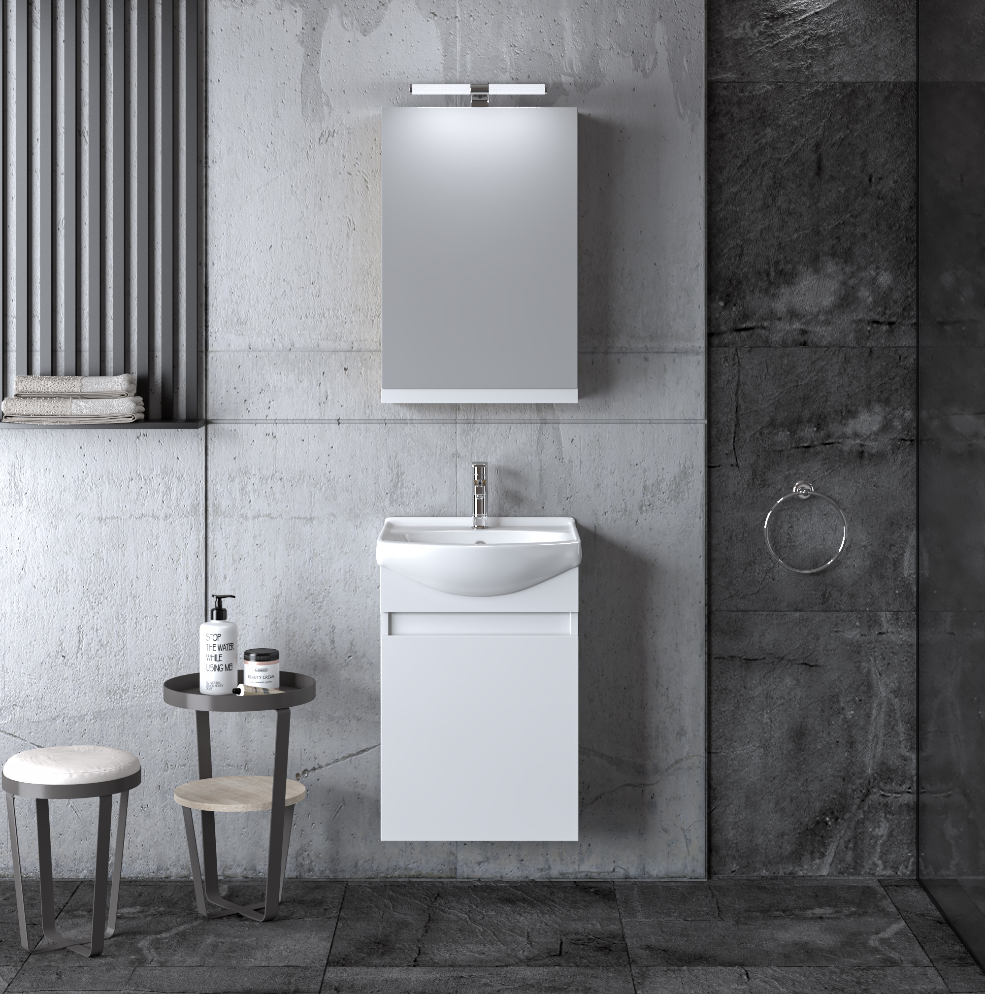 room_Siena_white_45 Siena White 45 Έπιπλο Μπάνιου