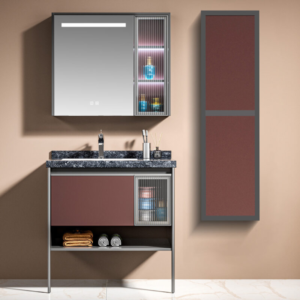 Το Eriete 80 Plywood Σετ Έπιπλο Μπάνιου είναι ένα σύγχρονο και λειτουργικό σετ που σχεδιάστηκε για να προσφέρει πρακτικότητα και αισθητική αναβάθμιση στο μπάνιο σας